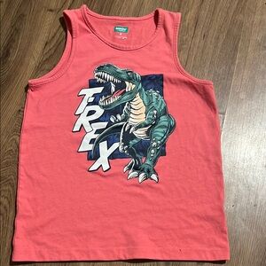 Wonder Nation Pink and Green Tank Top Vibrant Colors Comfortable Fit
